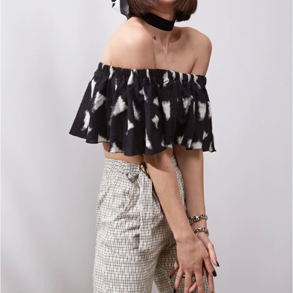 NWOT ZHENNYMPH Goji Berry Top, XS - Picture 4 of 6